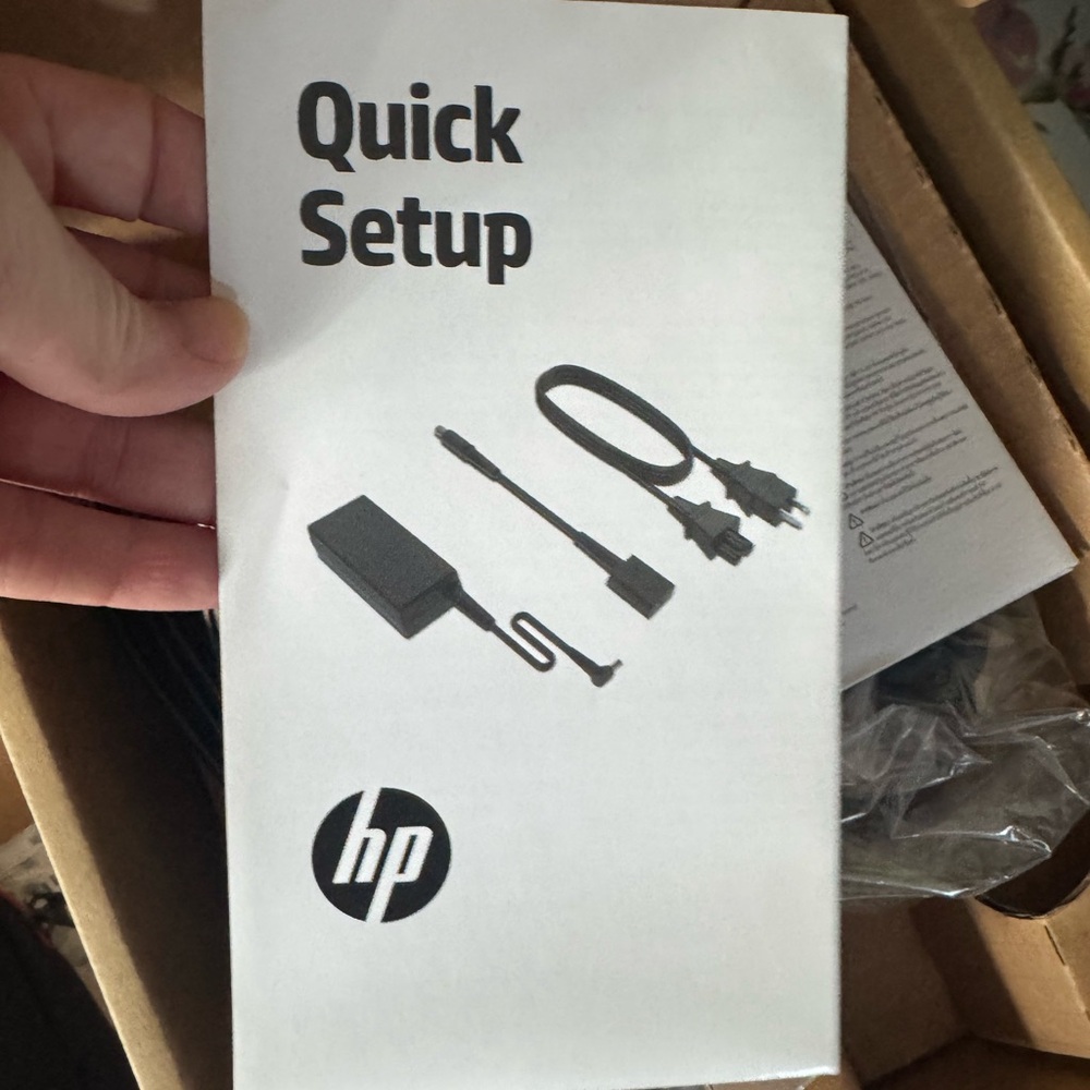 HP 45 watt ac adaptor charger- brand new